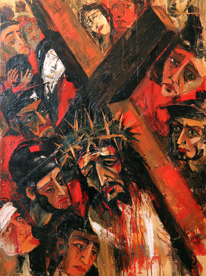 Droga krzyżowa - ekspresjonista · Portret nr 14