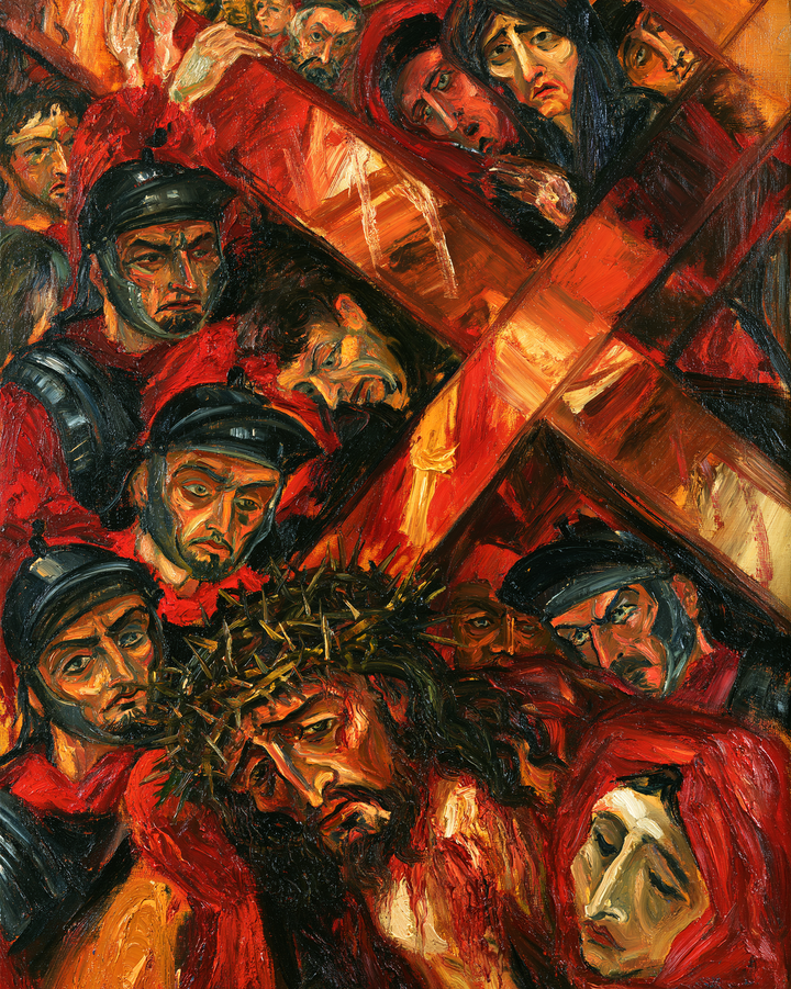 Droga krzyżowa - ekspresjonista · Portret nr 15