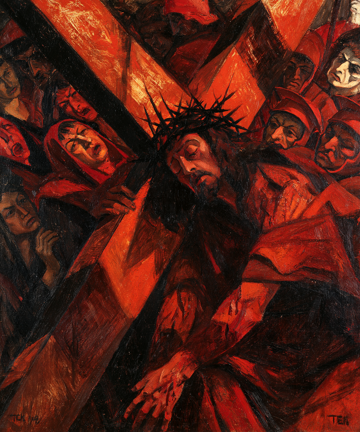 Droga krzyżowa - ekspresjonista · Portret nr 19