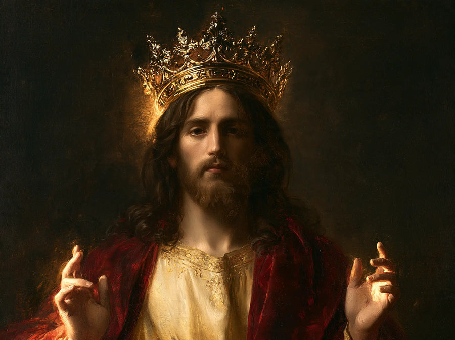 Jesus the King - Close Royal Portrait · Landscape n° 5
