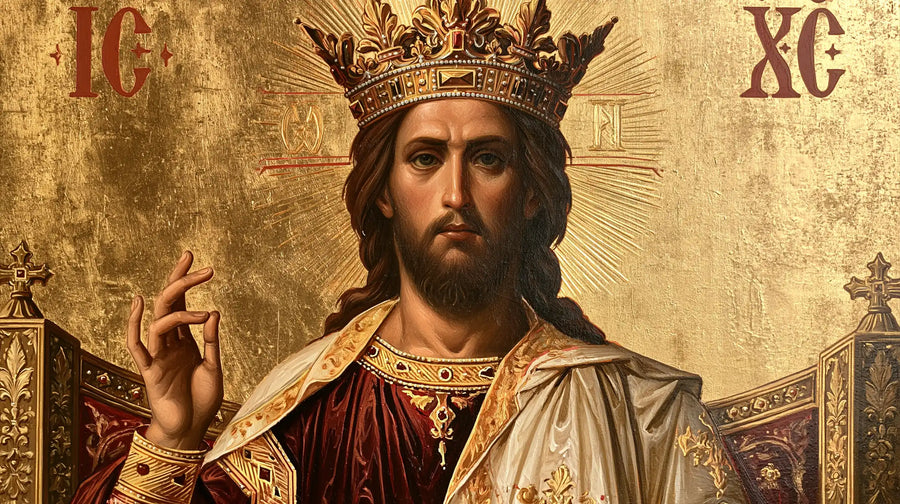 Jesus the King - Contemporary Byzantine · Landscape n° 12