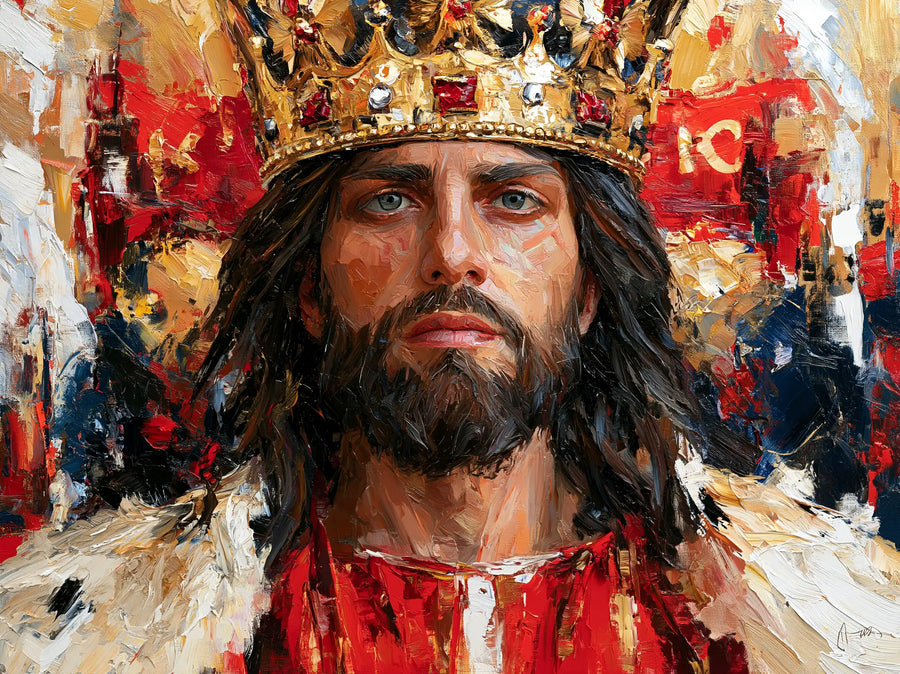 Jesus the King - Expressionist · Landscape n° 2