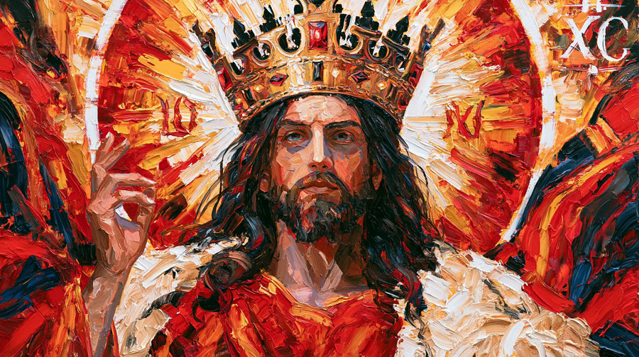 Jesus the King - Expressionist · Landscape n° 6
