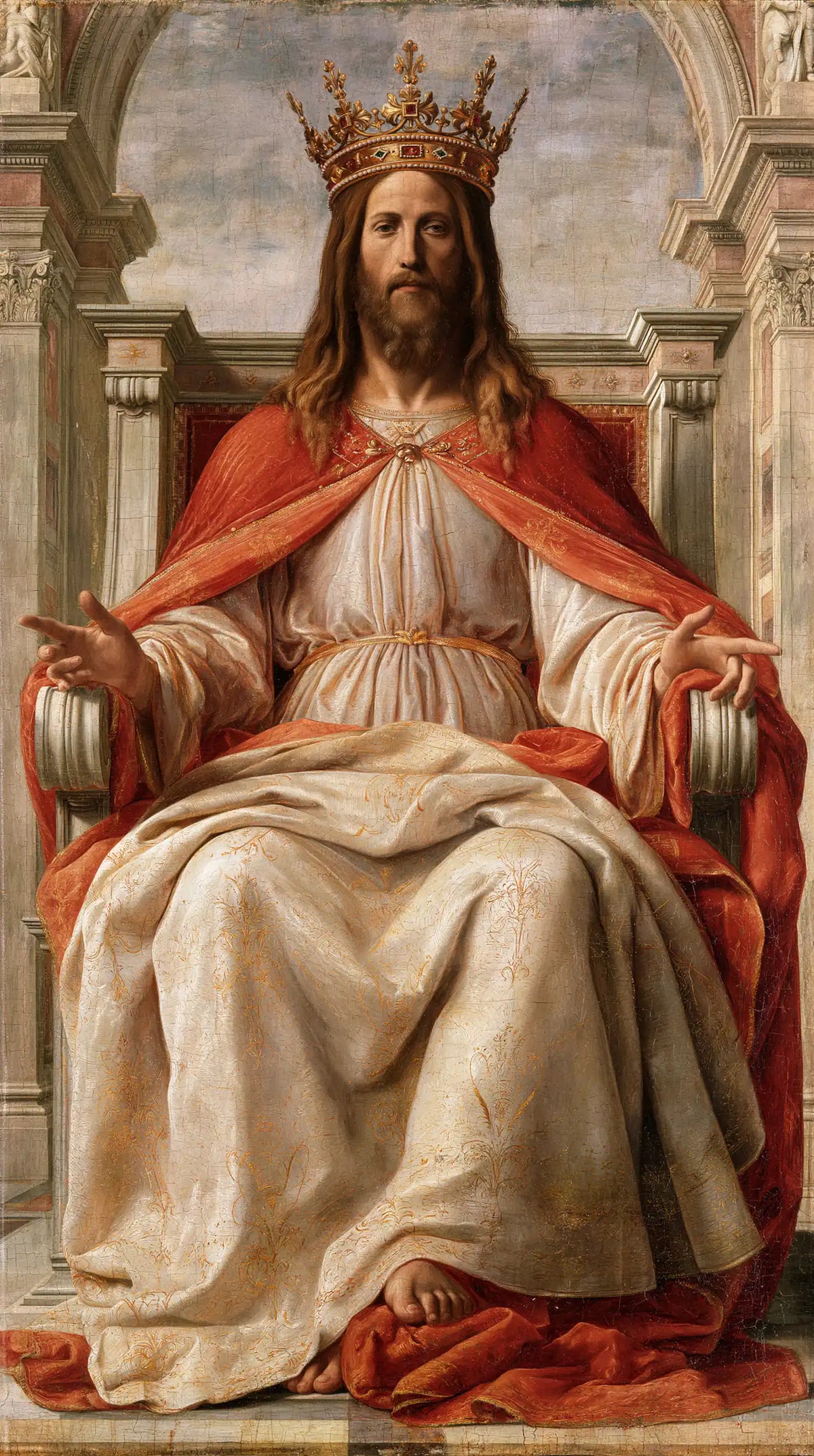 Jesus the King - Florentine Renaissance · Portrait n° 5
