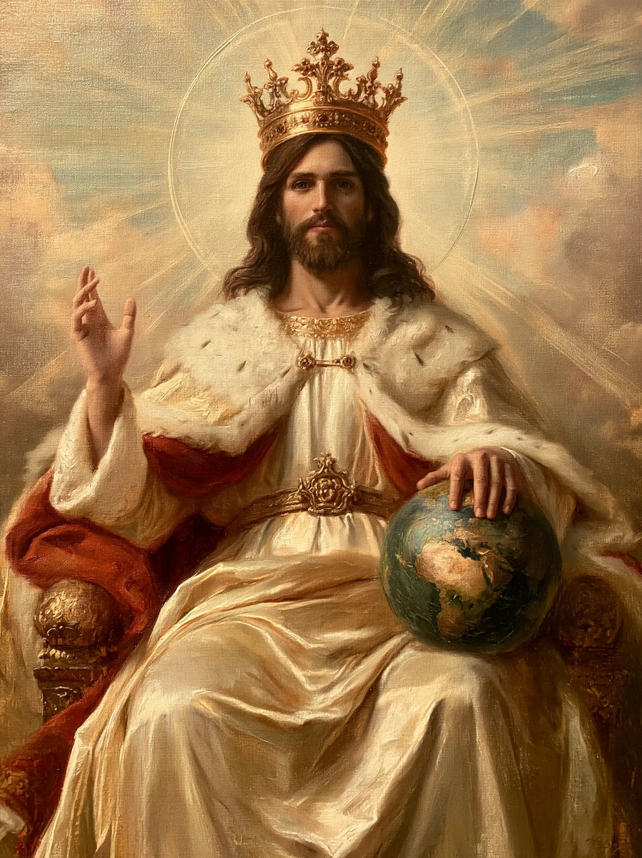 Jesus the King - The Globe of the World · Portrait n° 11