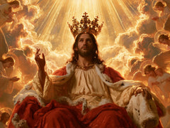 Jesus the King — The Face in Ardent Light