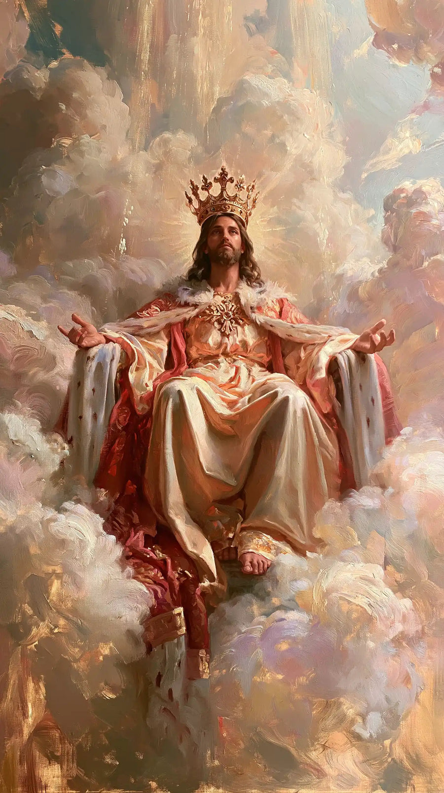 Jesus the King - Impressionist · Portrait n° 2