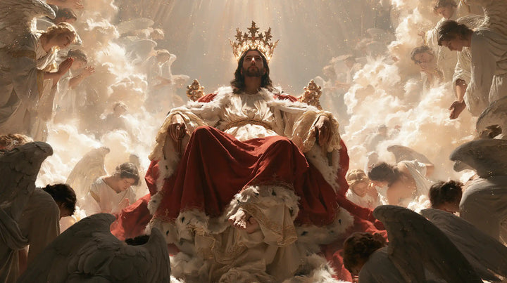 Jesus the King - Jesus the King with Angels · Landscape n° 10