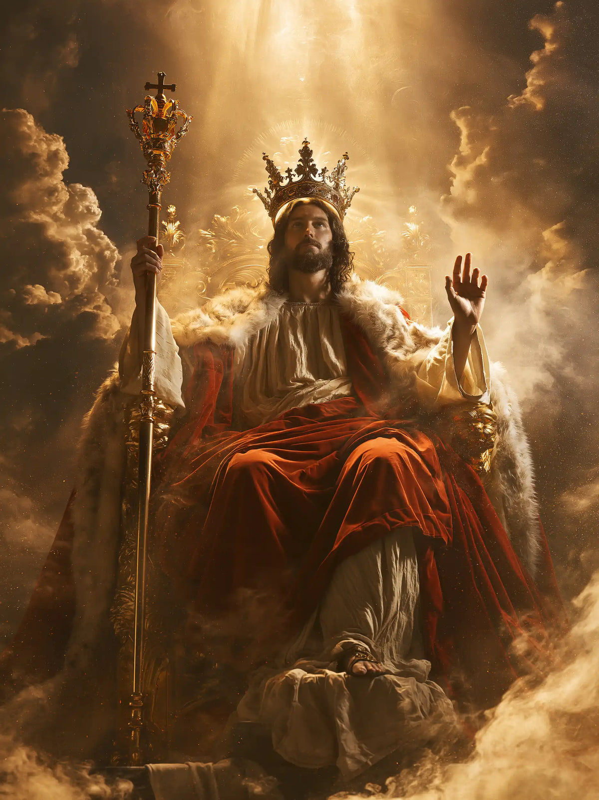 Jesus the King - The Royal Scepter · Portrait n° 3