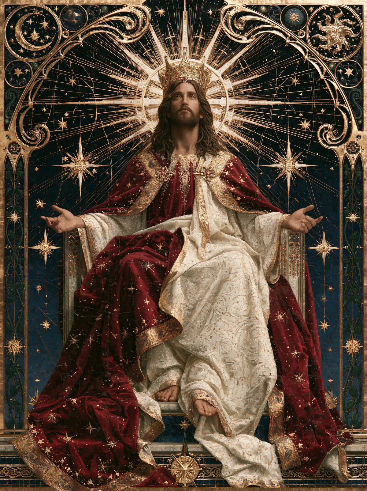 Jesus the King — The Halo in Night’s Lace