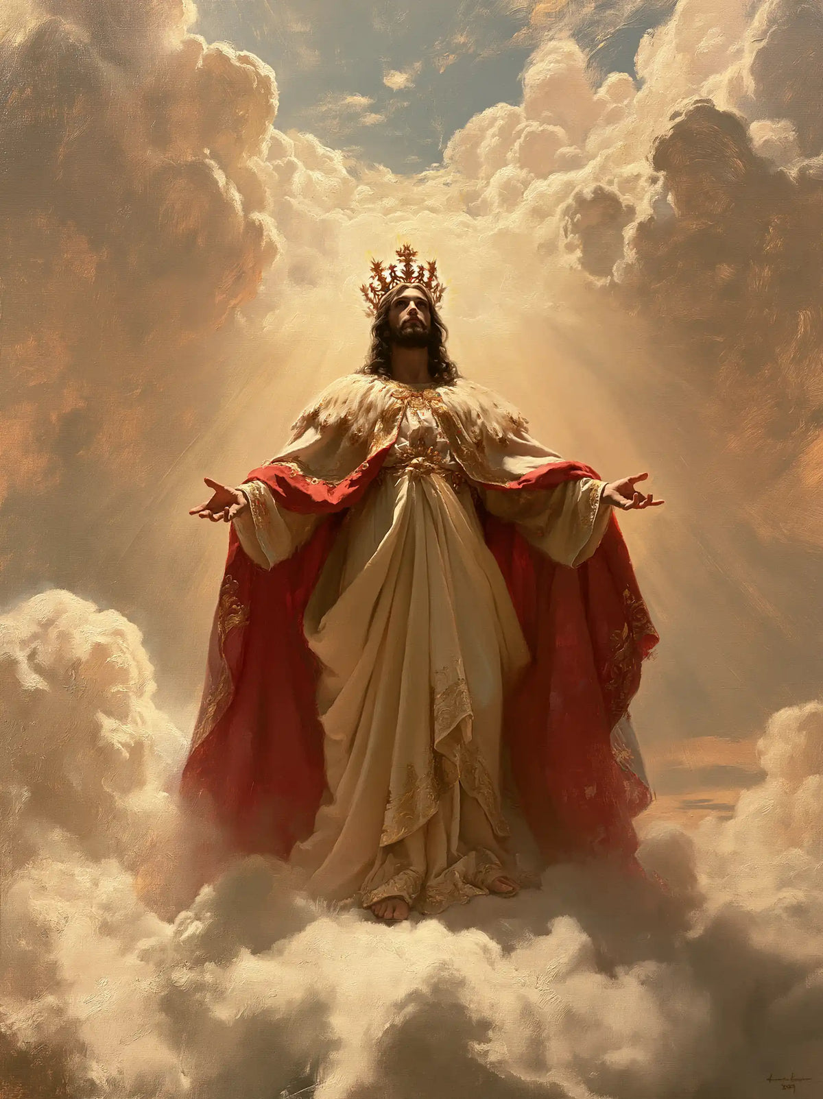 Jesus the King - Sacred Monumental View · Portrait n° 9