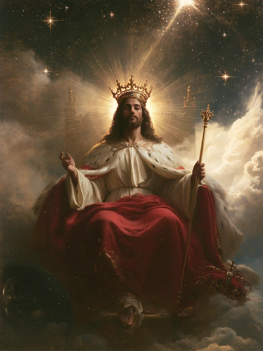 Jesus the King - Symbolist · Portrait n° 10