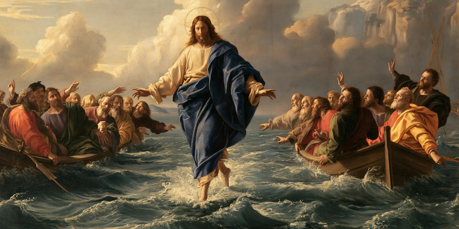 Jesus Walking on Water - Florentine Renaissance · Landscape n° 30