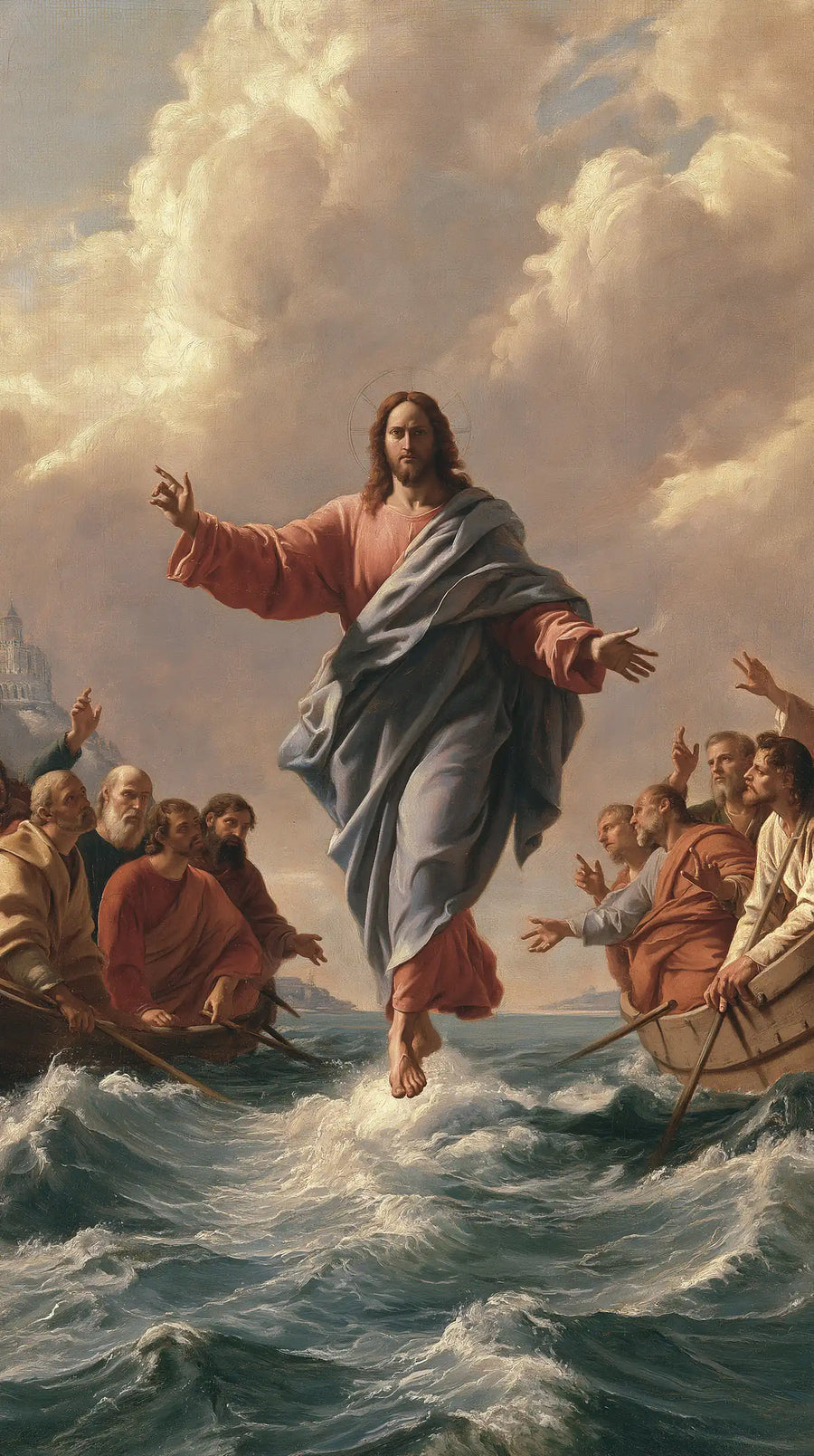 Jesus Walking on Water - Florentine Renaissance · Portrait n° 22