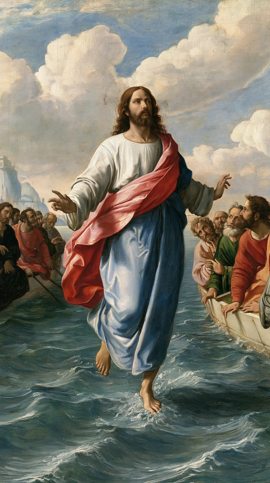 Jesus Walking on Water - Florentine Renaissance · Portrait n° 24