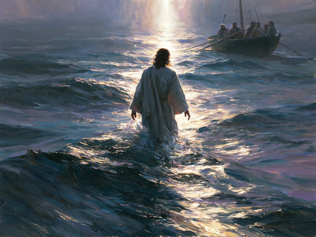 Jesus Walking on Water - Impressionist · Landscape n° 3