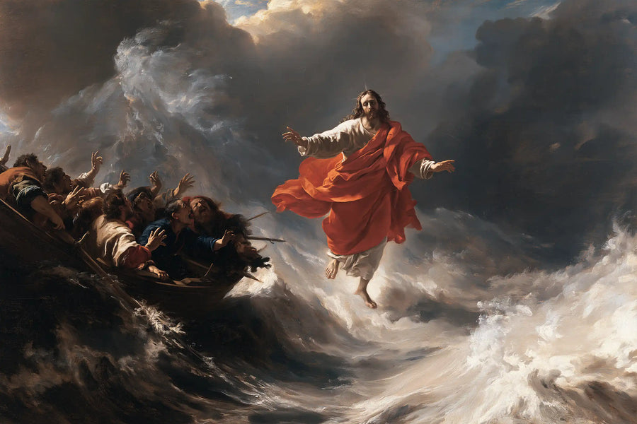 Jesus Walking on Water - Theatrical Baroque · Landscape n° 20