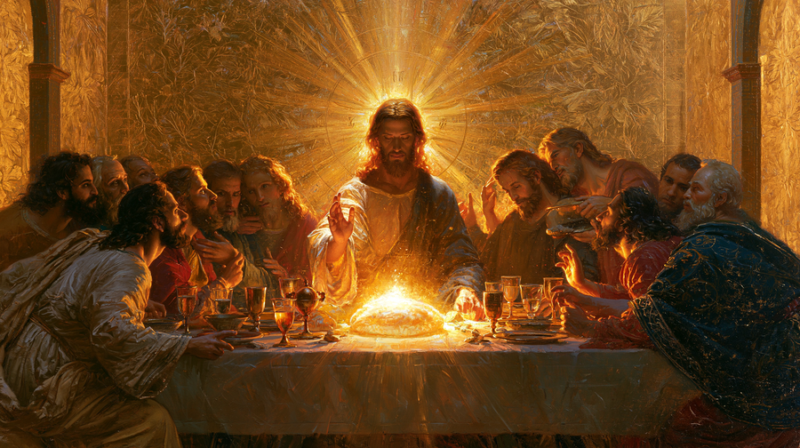 The Last Supper - Sacred Golden n° 2