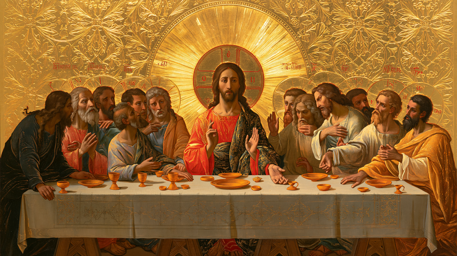 The Last Supper - Sacred Golden n° 8