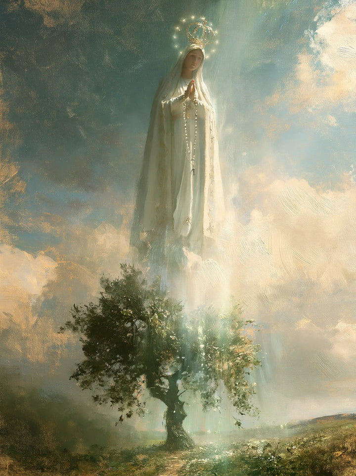 Our Lady of Fatima – Impressionist · Portrait no. 11