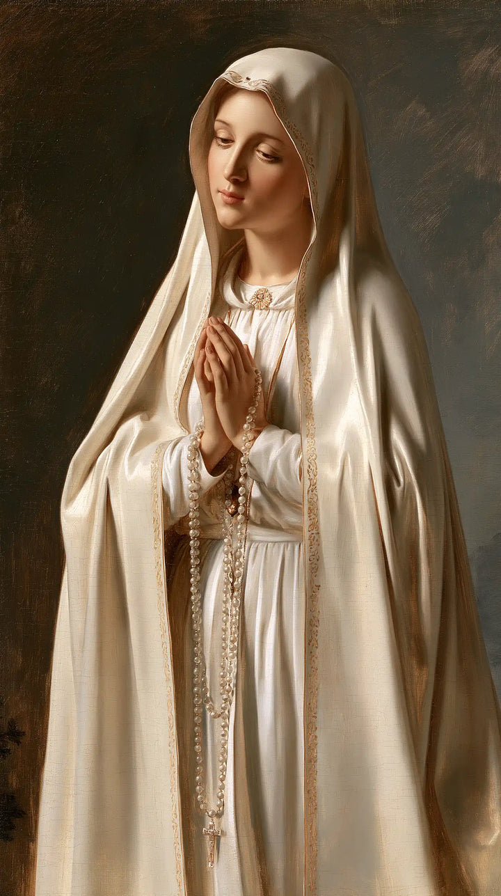 Our Lady of Fatima – Florentine Renaissance · Portrait no. 3