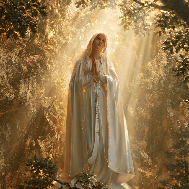 Our Lady of Fatima – Sacred Gold · Square no. 2
