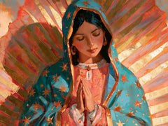 Our Lady of Guadalupe – Expressionist · Landscape no. 2
