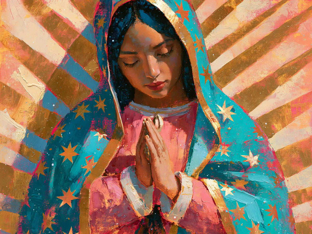 Our Lady of Guadalupe – Expressionist · Landscape no. 3