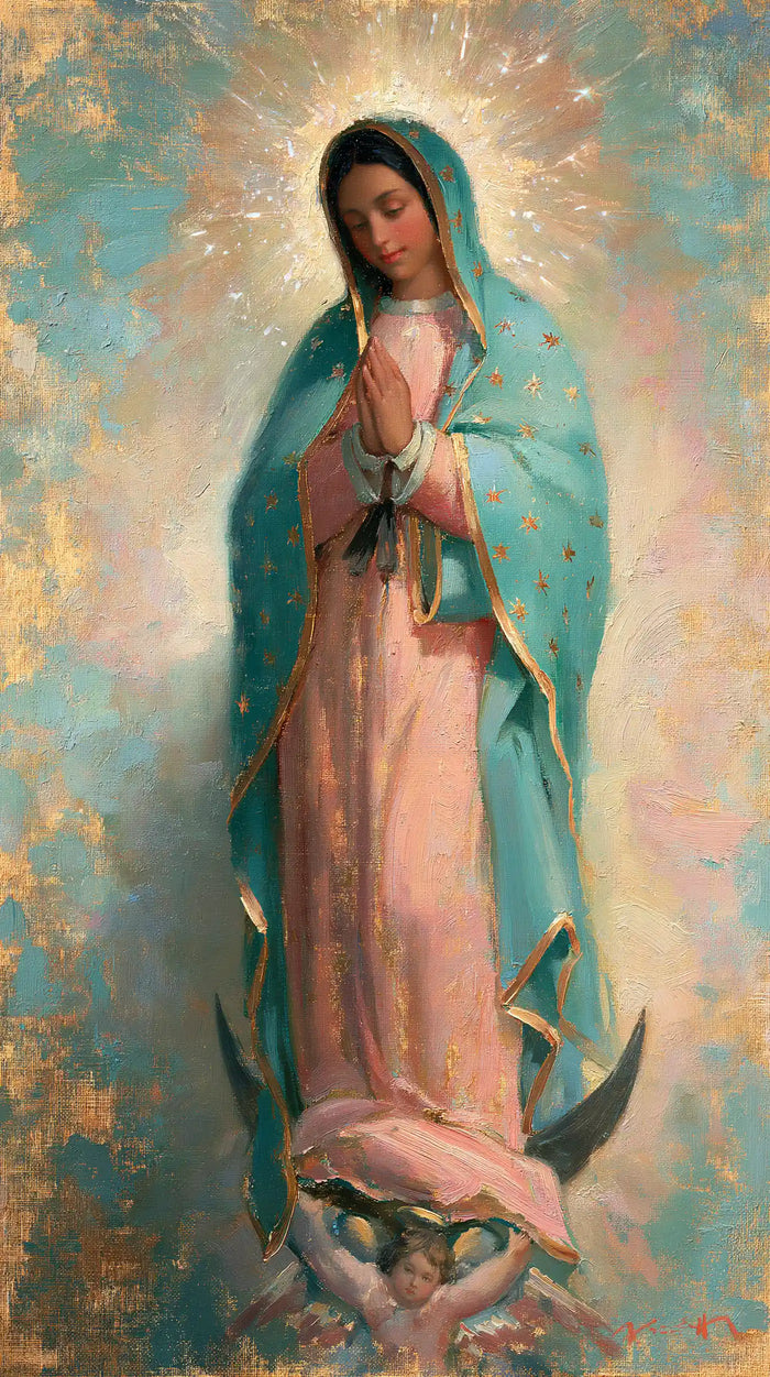 Our Lady of Guadalupe – Impressionist · Portrait no. 7