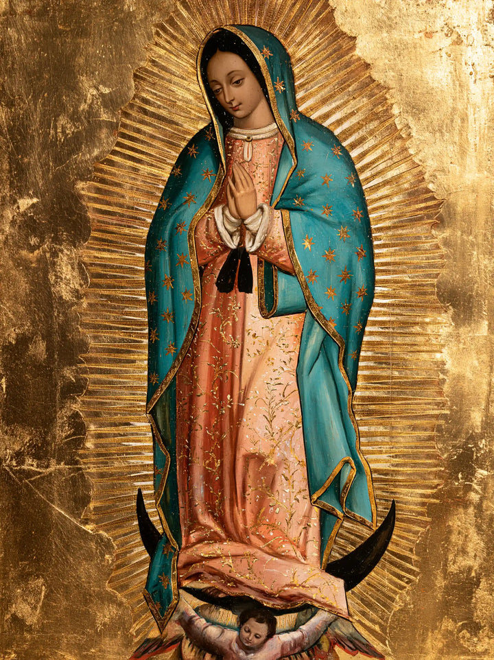 Our Lady of Guadalupe – Sacred Gold · Portrait no. 4