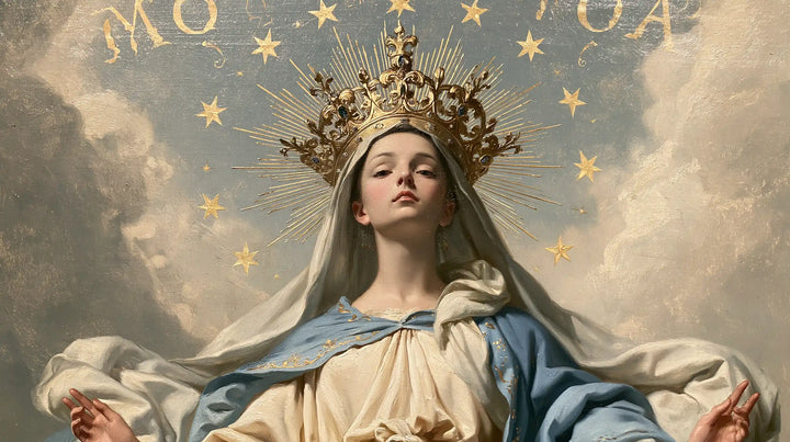 Mary Queen of Heaven - The Crown as Central Symbol · Landscape n° 10