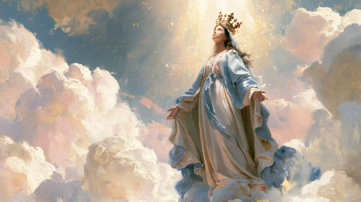 Mary Queen of Heaven - Impressionist · Landscape n° 16