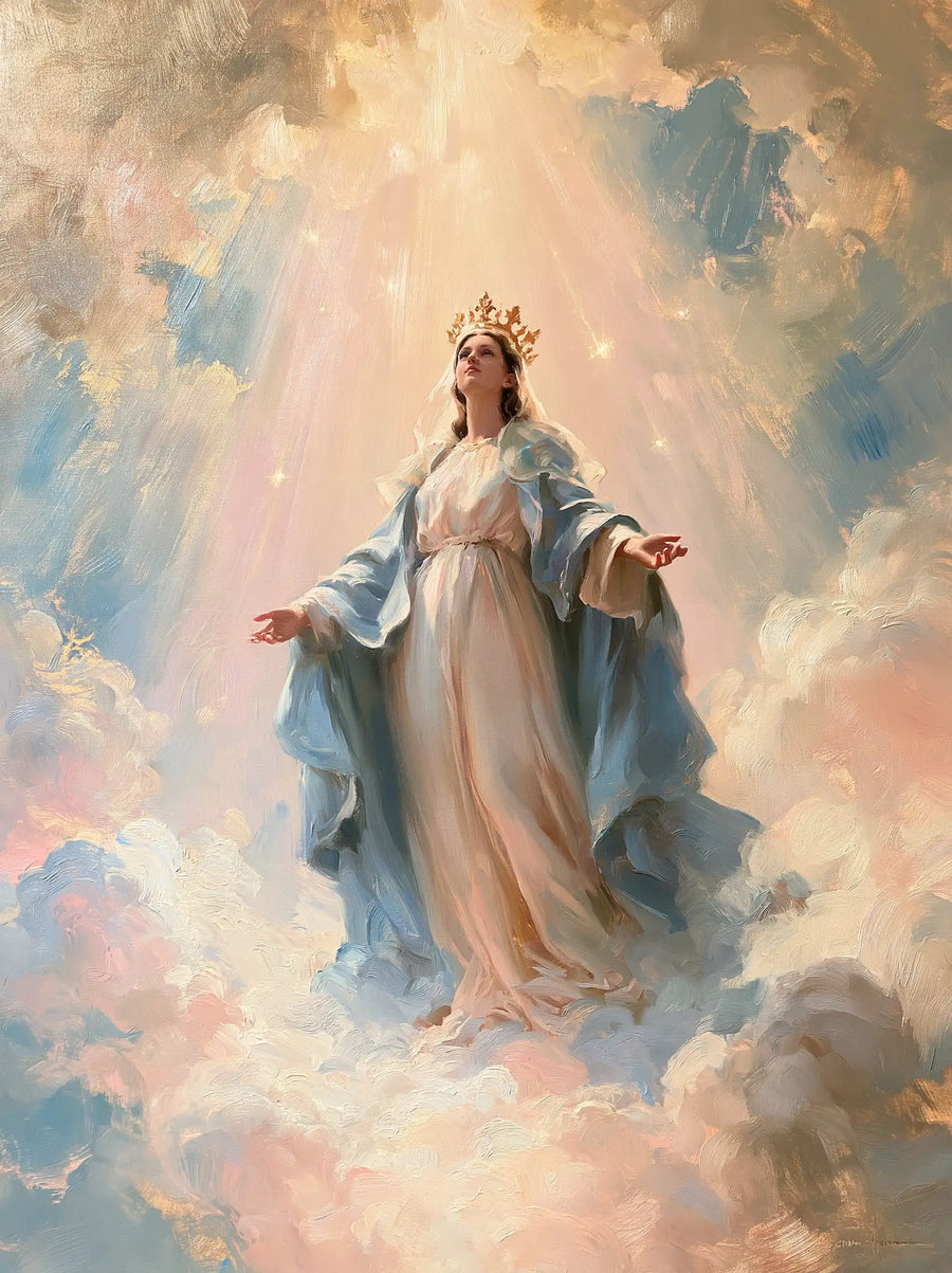 Mary Queen of Heaven - Impressionist · Portrait n° 35