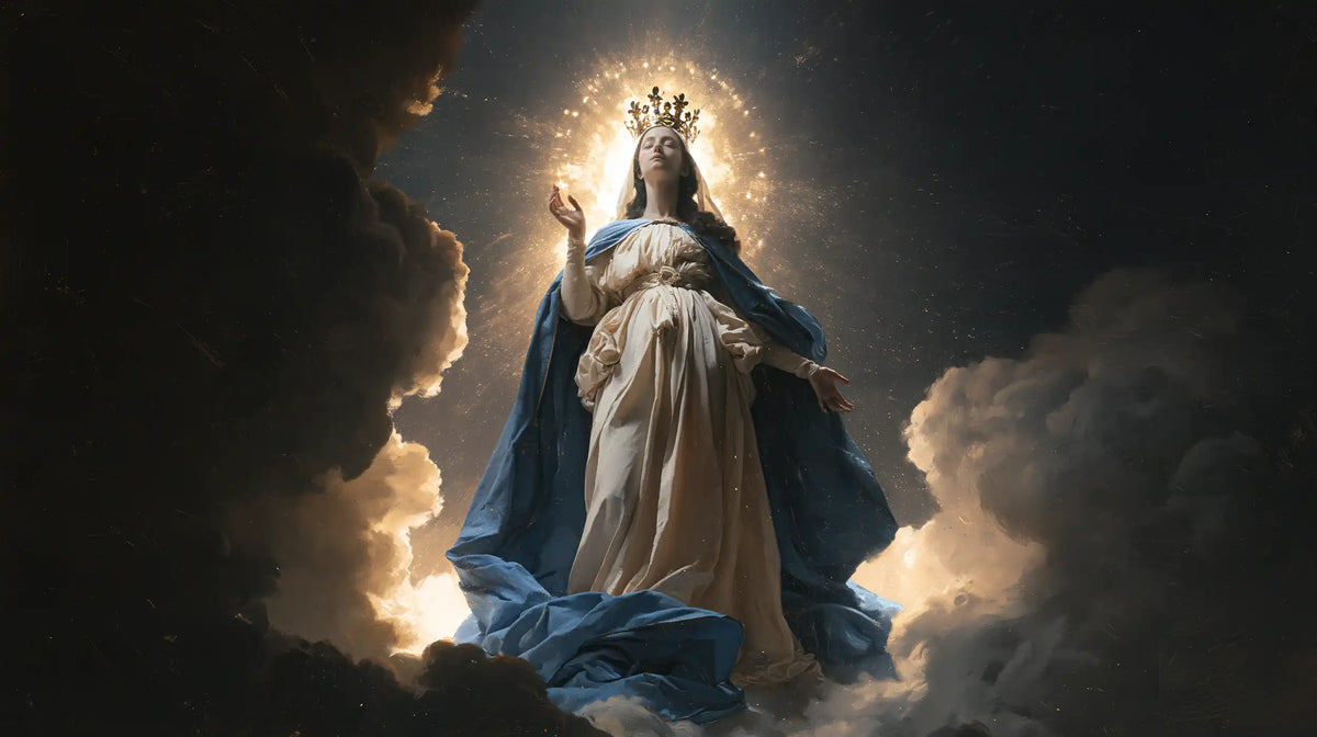 Mary Queen of Heaven - Mary as Divine Light · Landscape n° 10