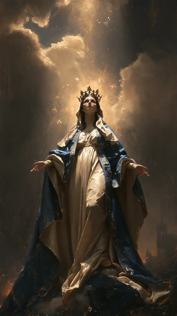 Mary Queen of Heaven - Mary as Divine Light · Portrait n° 5
