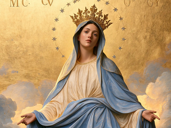 Mary Queen of Heaven - Sacred Gold · Landscape n° 5