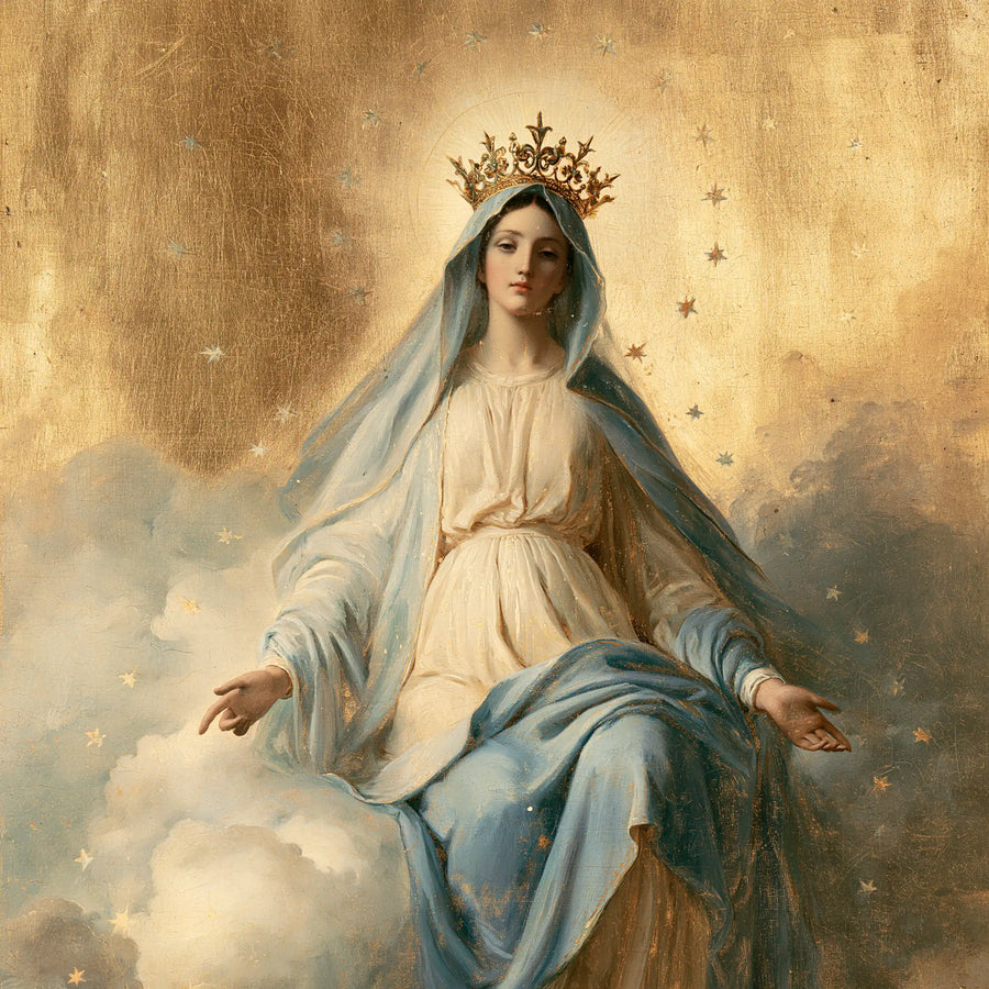 Mary Queen of Heaven - Sacred Gold · Square n° 2