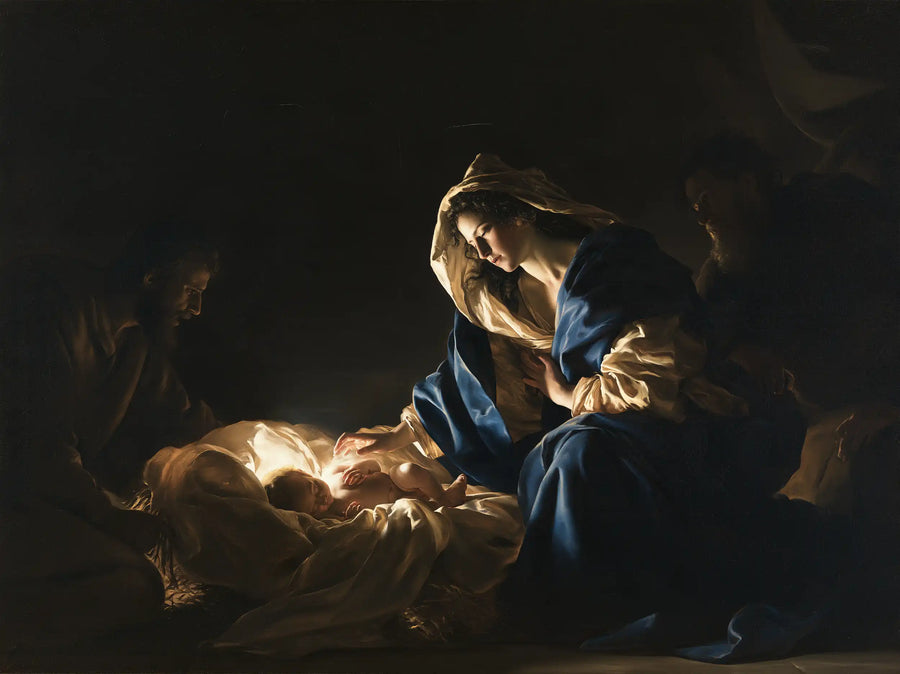 The Nativity - Black and Gold · Landscape n° 4