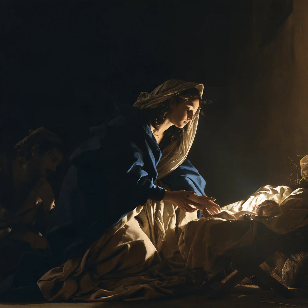 The Nativity — The Cradle at the Edge of the Ray