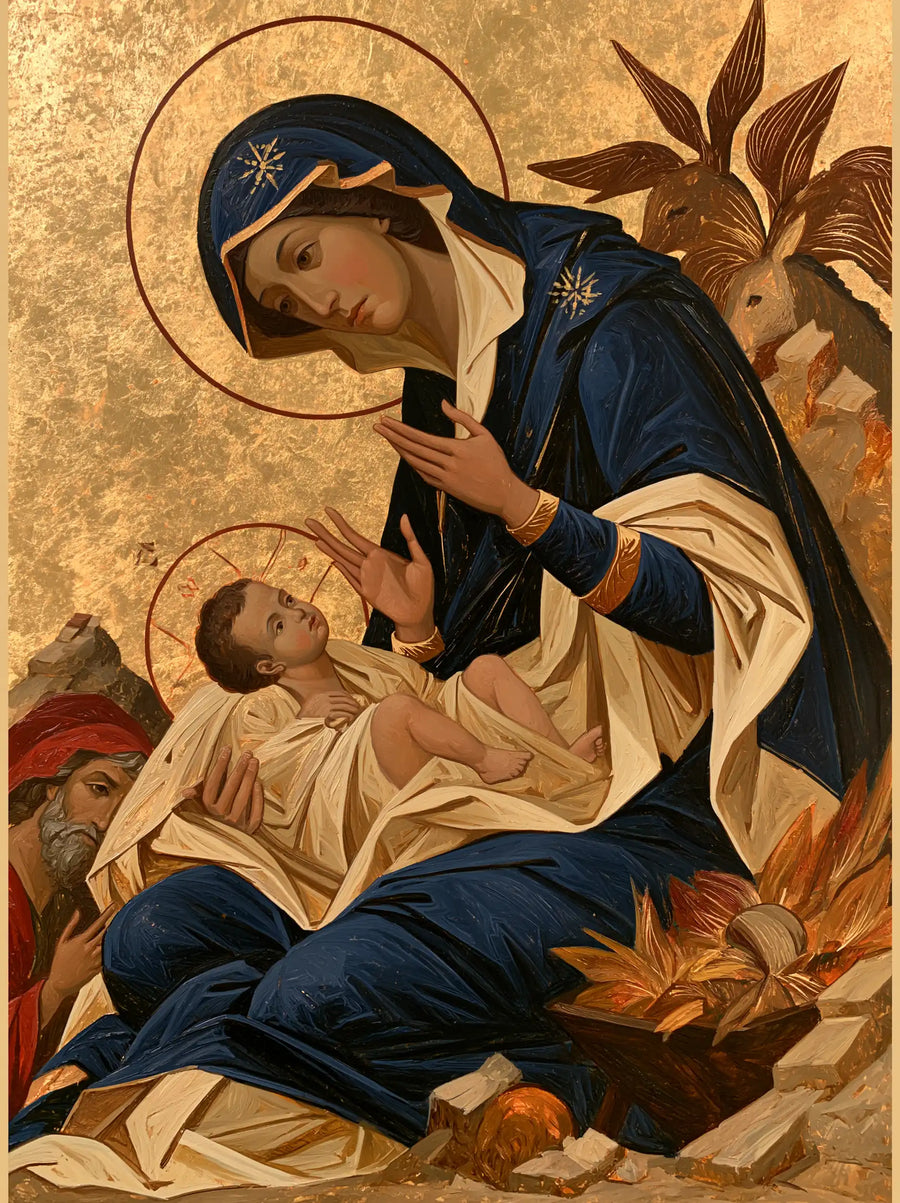 The Nativity - Contemporary Byzantine · Portrait n° 14