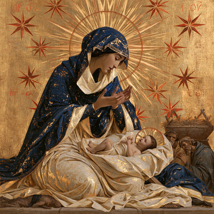 The Nativity - Contemporary Byzantine · Square n° 3