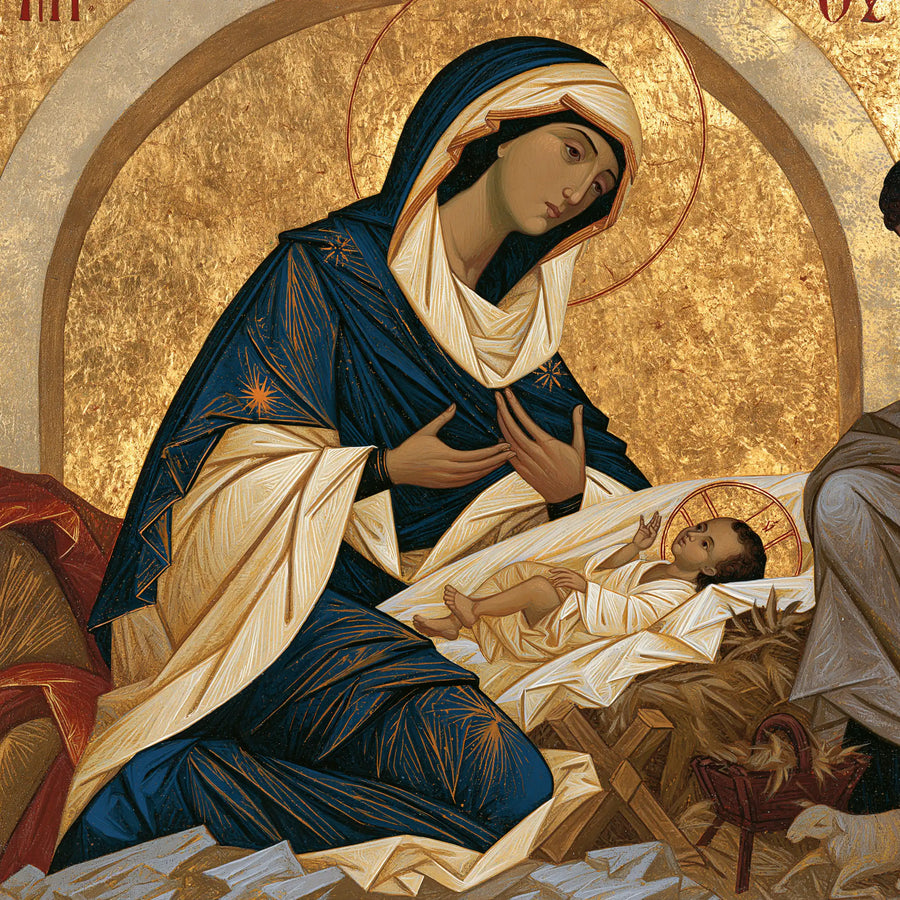 The Nativity - Contemporary Byzantine · Square n° 4