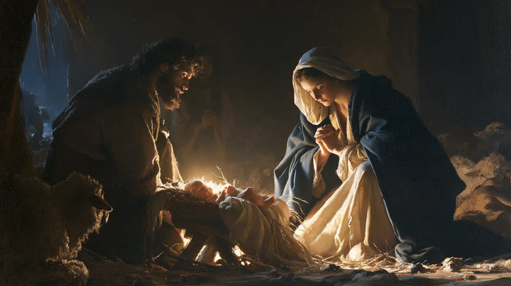 The Nativity - Infant Jesus as Divine Light · Landscape n° 9