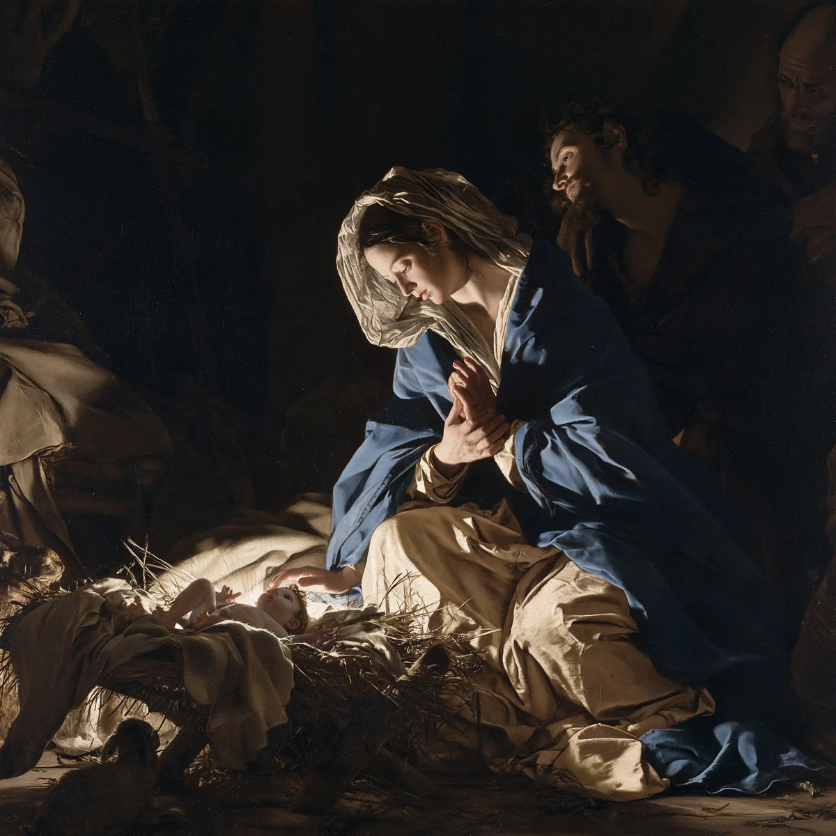 The Nativity — Prayer Above the Bed of Straw