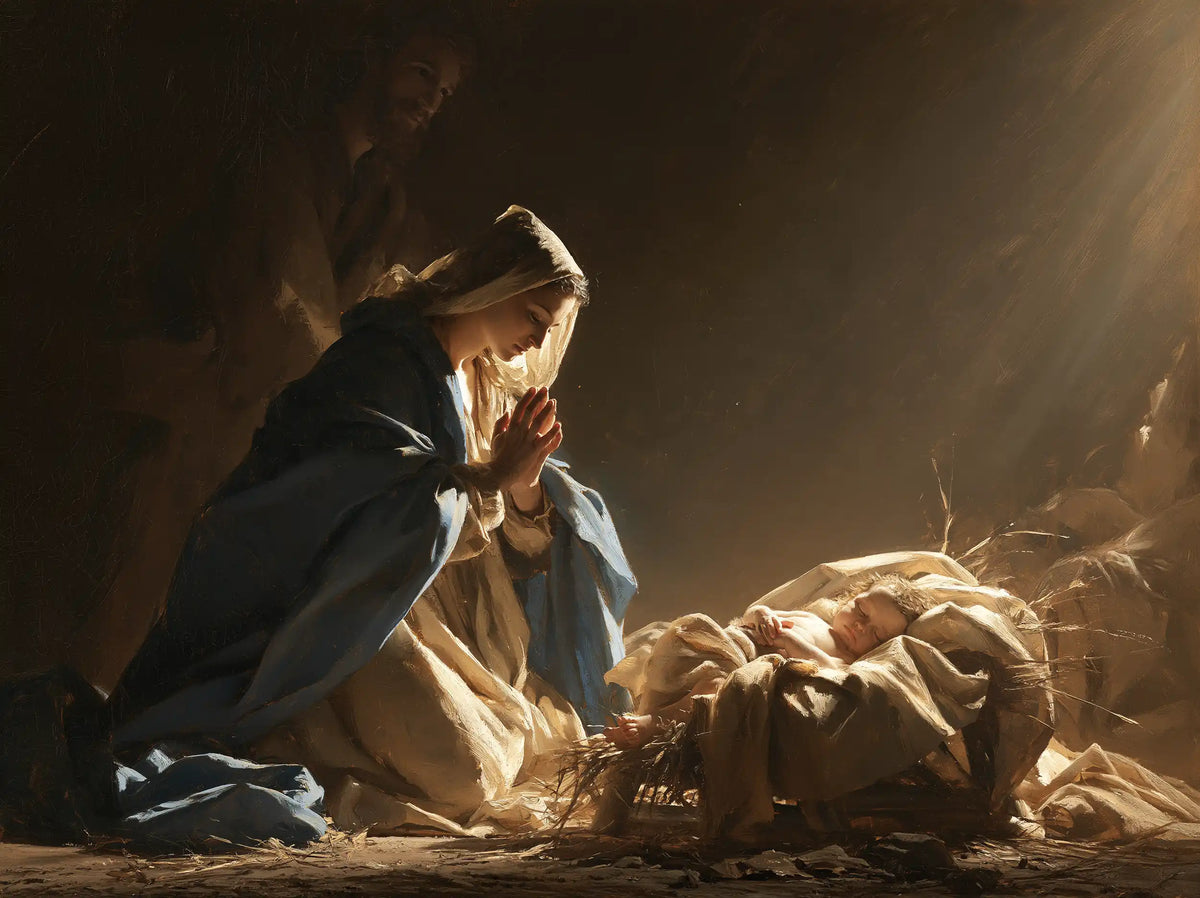 The Nativity — Prayer in the Evening Ray
