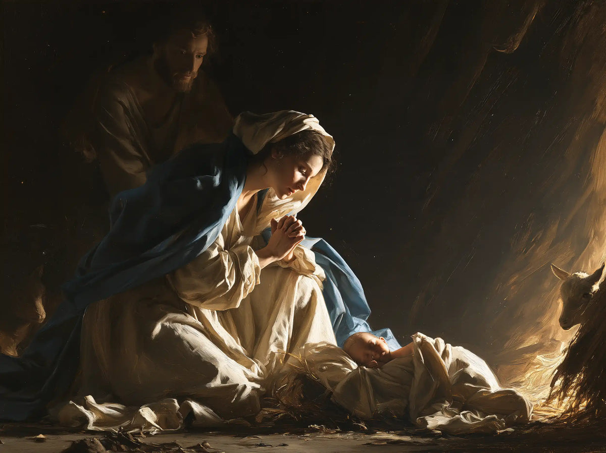 The Nativity — Prayer Before the Golden Cleft