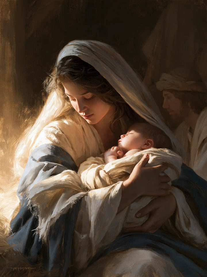 The Nativity - Mary Kissing the Infant Jesus · Portrait n° 9