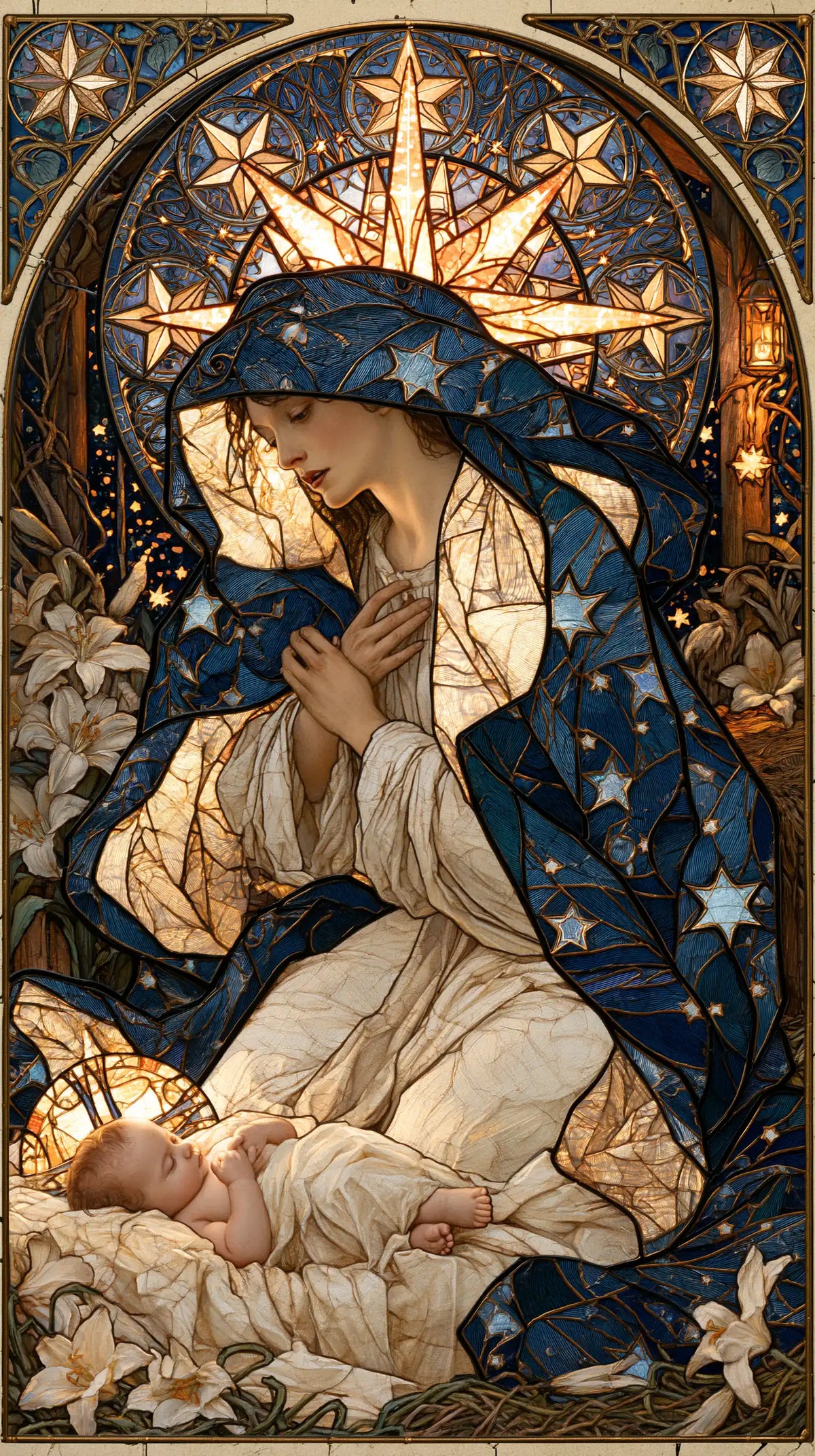 The Nativity - Sacred Art Nouveau · Portrait n° 3