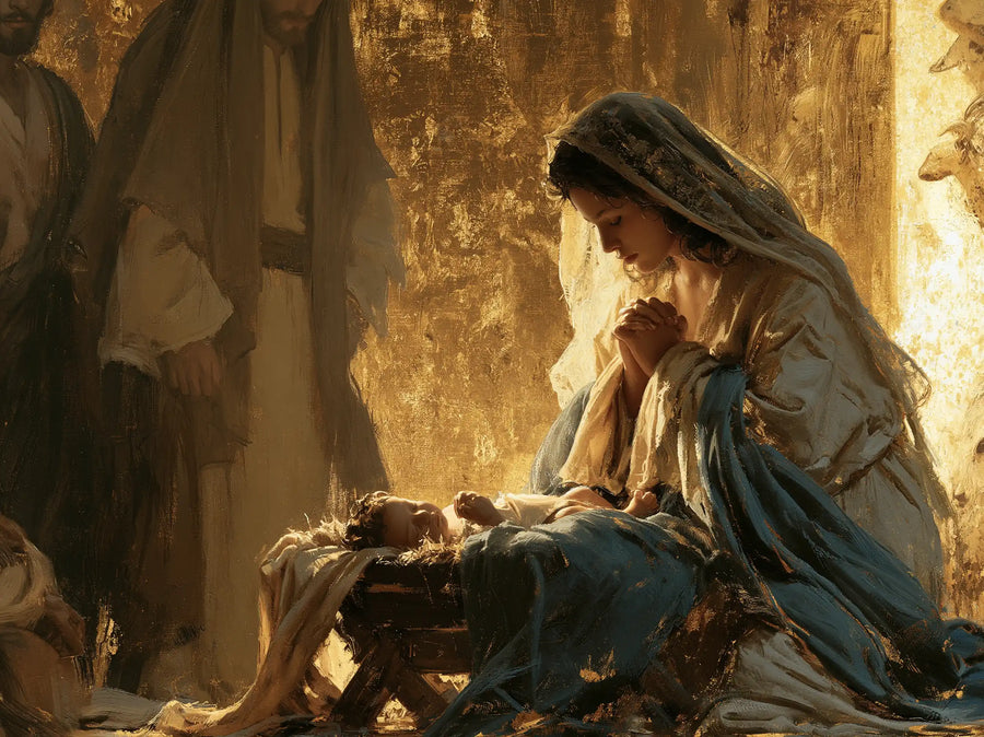 The Nativity - Sacred Gold · Landscape n° 8
