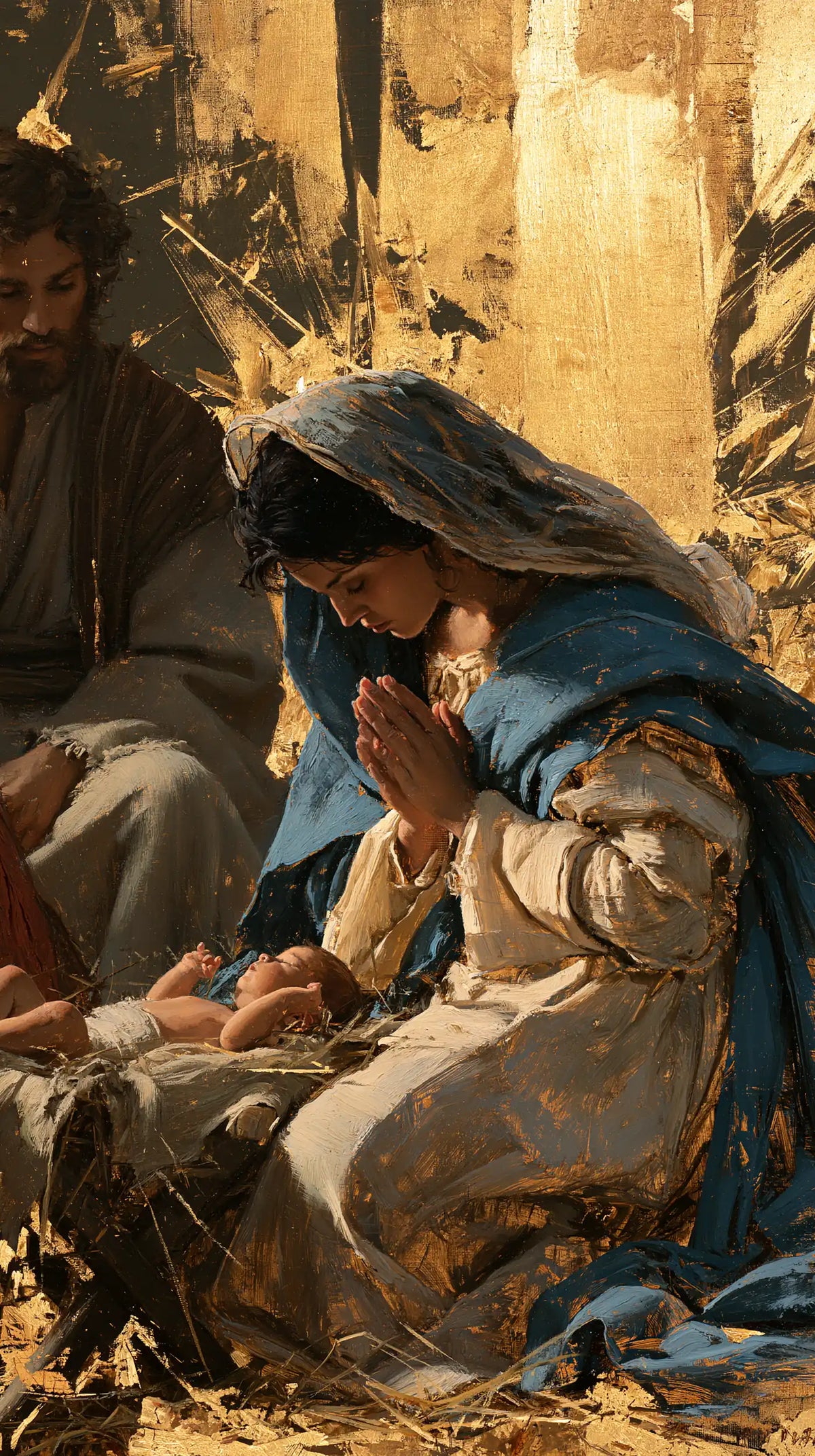 The Nativity — United Palms Before Broken Gold